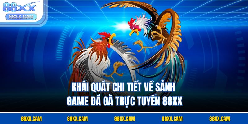 Khái quát chi tiết về sảnh game đá gà trực tuyến 88XX Khái quát chi tiết về sảnh game đá gà trực tuyến 88XX